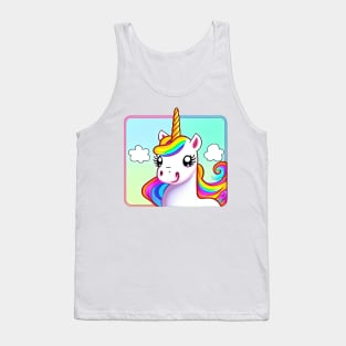 Cute unicorn Tank Top